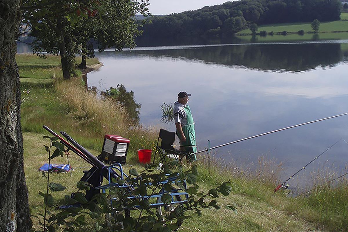 Pêcher sur le lac