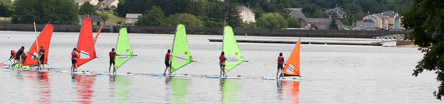 mini regate Régate sur le lac