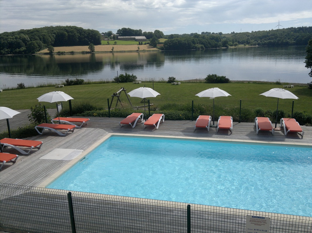 Le lac vu de la terrasse